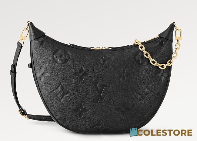 	 Colestore Louis Vuitton Loop Hobo Black M46725 Size 38 x 26 x 10  - 1