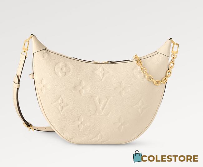 Colestore Louis Vuitton Loop Hobo White M46725 Size 38 x 26 x 10 - 1