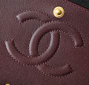 	 Colestore Chanel Flap Medium Black Gold Hardware 15.5x25.5x6.5cm - 2