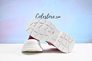 Colestore Alexander McQueen Slick Lace Up Sneakers ‘Red’ - 6