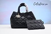 	 Colestore Dior Large Toujours In Black Size 37 x 27 x 19 cm  - 1