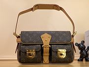 Colestore Louis Vuitton Hudson PM Shoulder Bag in Monogram Canvas M40027 Size 30x19x10cm    - 1