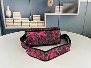 Colestore Dior Medium Lady D-Lite Bag Pink Size 24x20x11cm - 4