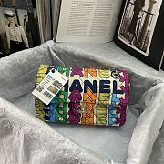 Colestore Chanel 21K Multil Color Flap Bag Size 25x13x6cm - 1