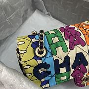 Colestore Chanel 21K Multil Color Flap Bag Size 25x13x6cm - 3