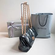 Colestore Balenciaga Monaco Small Chain Bag In Black Size 27.9x18 x9.9cm - 2