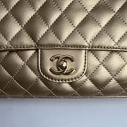 Colestore Chanel Vintage Classic Gold Metallic Lambskin Gold Hardware 25cm - 2