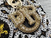 Lady Dior Limited Edition Customized 5 Grid Embroidered Size 24cm - 4
