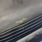 Colestore Miss Dior Chain Pouch Black Cannage Lambskin - 2