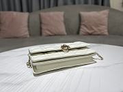 	 Colestore Miss Dior Mini Bag White Cannage Lambskin 21 x 11.5 x 4.5 - 4