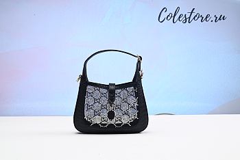 Colestore Gucci Crystal Gg Lizard Jackie Size 19cm