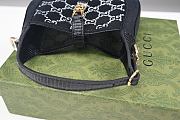 Colestore Gucci Crystal Gg Lizard Jackie Size 19cm - 2