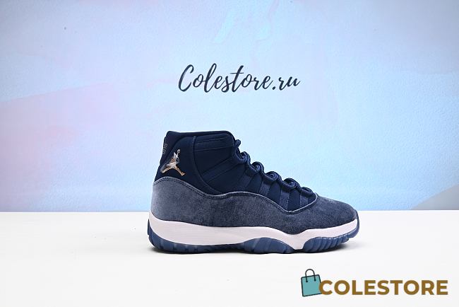Colestore Nike Air Jordan 11 Retro ‘Midnight Navy Velvet’  - 1
