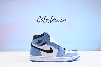Colestore Nike Air Jordan 1 Retro High White University Blue Black 