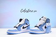 Colestore Nike Air Jordan 1 Retro High White University Blue Black  - 5