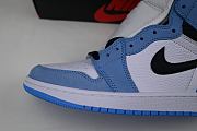 Colestore Nike Air Jordan 1 Retro High White University Blue Black  - 2