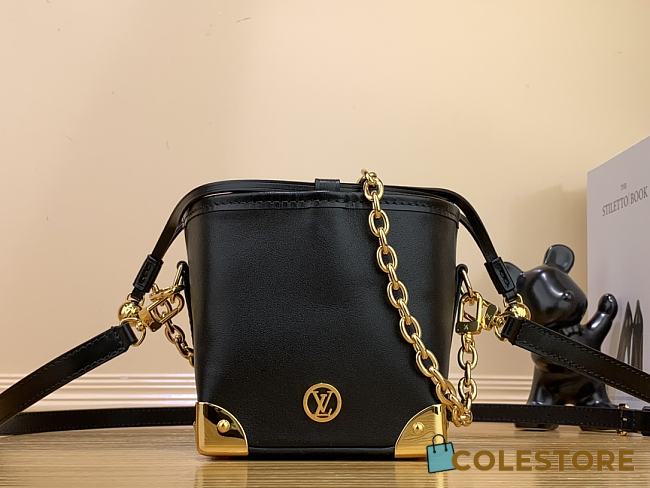 Colestore Louis Vuitton Noe Purse M82885 Black 11.5x11.5x11.5cm - 1