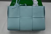Colestore Bottega Veneta Medium Arco Tote Bag Blue Size 25×16×8cm - 4