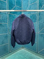 Colestore LV Monogram Wool Bouclette Zipped Blouson Men - 3