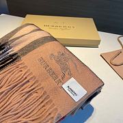 Colestore Burberry Cashmere Scarf Brown - 3