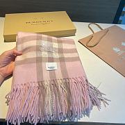 	 Colestore Burberry Cashmere Scarf Pink - 3