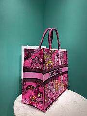 Colestore Dior Pink Multicolor Toile de Jouy Voyage Embroidery Size 42×35×18.5cm - 6