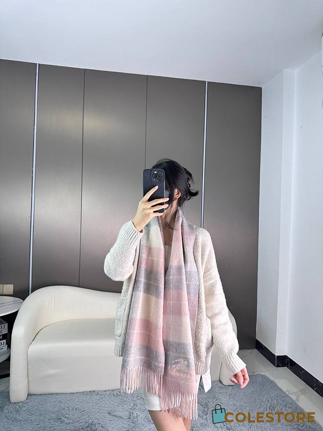 	 Colestore Burberry Cashmere Scarf 03 - 1