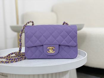Colestore Chanel Classic Flap Bag Gold Hardware Size 20cm