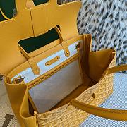Colestore Goyard Tote Yellow Bag Size 34x25x16 - 4