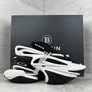 Colestore Balmain Black Unicorn Trainer In Neoprene And Leather Size 35-45 - 1
