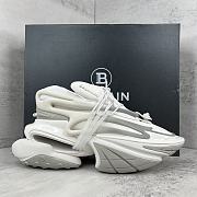 	 Colestore Balmain Black Unicorn Trainer In Neoprene And Leather White Size 35-45 - 1