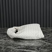 Colestore Bottega Veneta Medium White Small Hop Size 41×20.5×7.5 - 3
