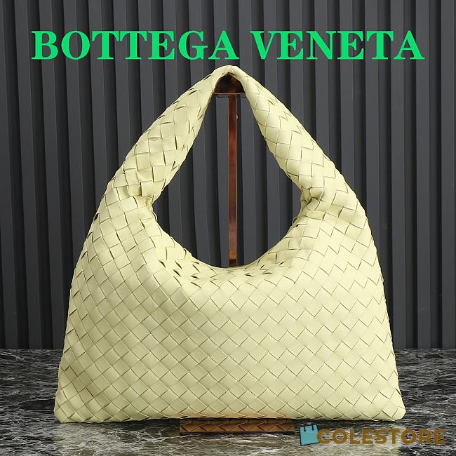 	 Colestore Bottega Veneta Medium Yellow Small Hop Size 41×20.5×7.5 - 1