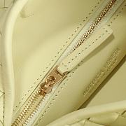 	 Colestore Bottega Veneta Medium Yellow Small Hop Size 41×20.5×7.5 - 5
