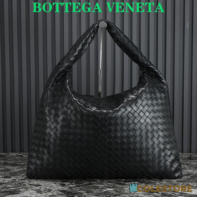 	 Colestore Bottega Veneta Large Black Small Hop Size 54×24×13 - 1