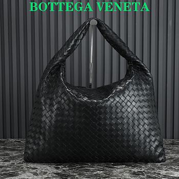 	 Colestore Bottega Veneta Large Black Small Hop Size 54×24×13