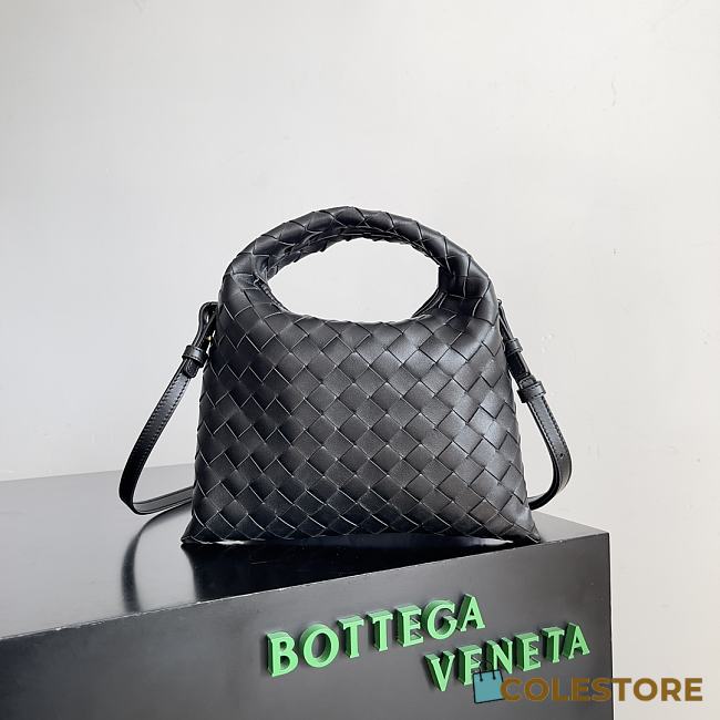 Colestore Bottega Veneta Mini Hop Black Size 25.5*14.5*11cm - 1