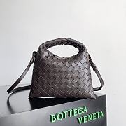 	 Colestore Bottega Veneta Mini Hop Brown Size 25.5*14.5*11cm - 1
