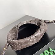 	 Colestore Bottega Veneta Mini Hop Brown Size 25.5*14.5*11cm - 3