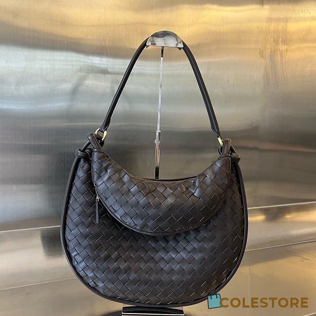 Colestore Bottega Veneta Large Gemelli Brown Size 42x30x12 - 1