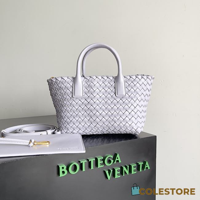 Colestore Bottega Venete Mini Cabat Purple Size 22*6.5*15.5cm - 1