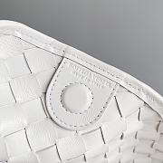 	 Colestore Bottega Venete Sardine White Size 36*3*24 - 6