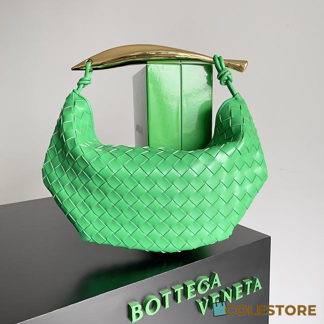 	 Colestore Bottega Venete Sardine Green Size 36*3*24 - 1