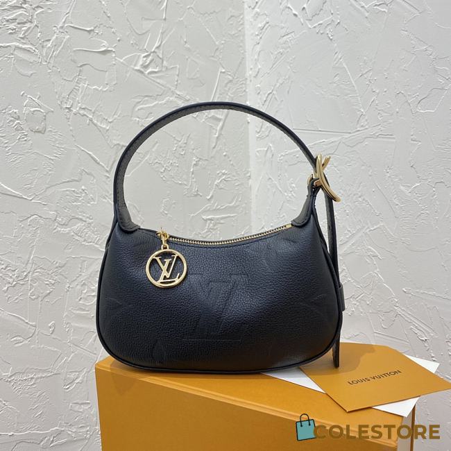	 Colestore Louis Vuitton Mini Moon Black M82425 Size 20.5x11x5cm - 1