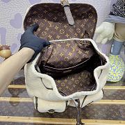 Colestore Louis Vuitton Shearling Backpack  M23384 31x31x17cm - 5