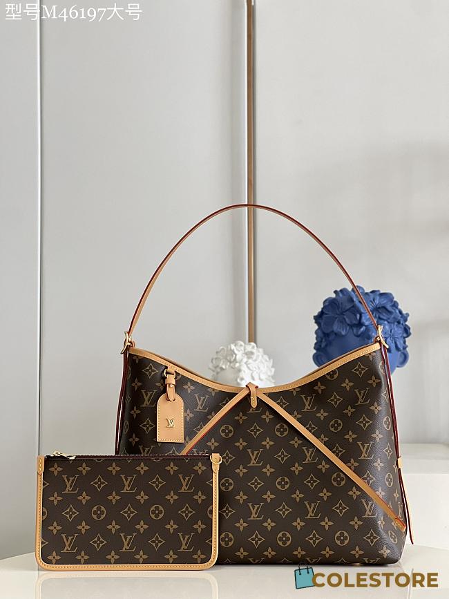 	 Colestore Louis Vuitton CarryAll MM M46197 Size 39.0 x 30.0 x 15.0Cm - 1