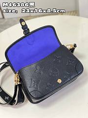 	 Colestore Louis Vuitton Diane M46386 Black Size 24 x 15 x 9 cm - 3