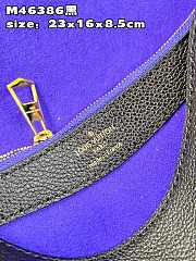 	 Colestore Louis Vuitton Diane M46386 Black Size 24 x 15 x 9 cm - 4