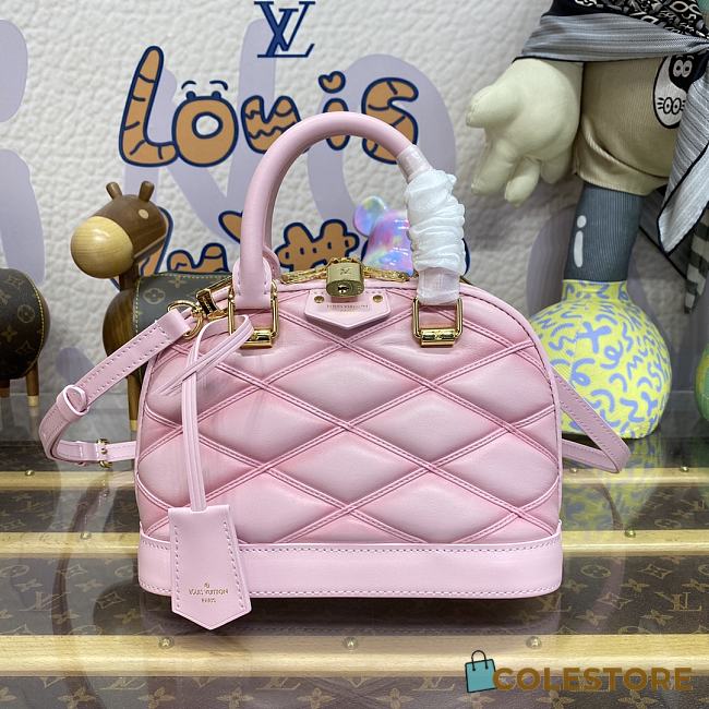 	 Colestore Louis Vuitton Alma BB M24453 Pink Size 23.5 x 17.5 x 11.5 cm - 1