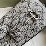 Colestore Gucci Horsebit 1955 Mini Shoulder Bag Beige And Ebony - 2